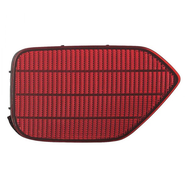 Pacific Best® - Rear Driver Side Bumper Reflector