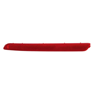 Pacific Best® - Rear Driver Side Bumper Reflector (CAPA Certified)