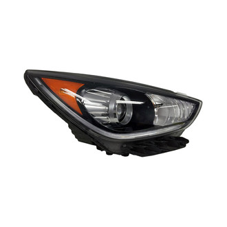 Pacific Best® - Passenger Side Replacement Headlight (Standard Line)