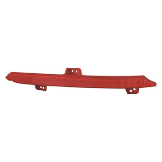 Pacific Best® - Rear Passenger Side Bumper Reflector (CAPA Certified)