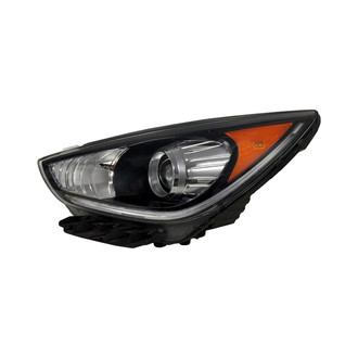 Pacific Best® - Driver Side Replacement Headlight (CAPA Certified)