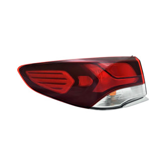Pacific Best® - Driver Side Outer Replacement Tail Light (Standard Line)