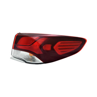 Pacific Best® - Passenger Side Outer Replacement Tail Light (CAPA Certified)