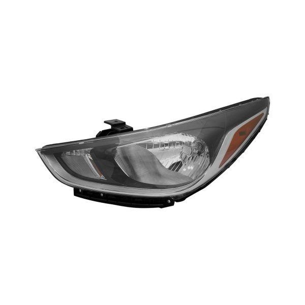 Pacific Best® - Driver Side Replacement Headlight, Hyundai Accent