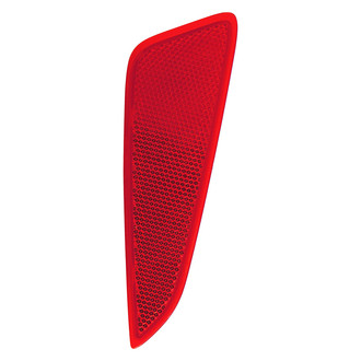 Pacific Best® - Rear Driver Side Bumper Reflector (CAPA Certified)