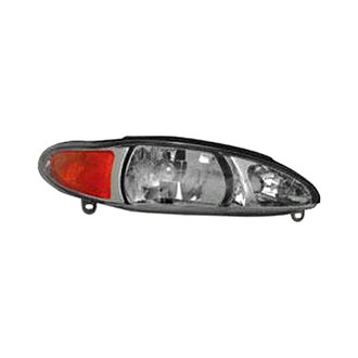 Pacific Best® - Passenger Side Replacement Headlight (Standard Line)