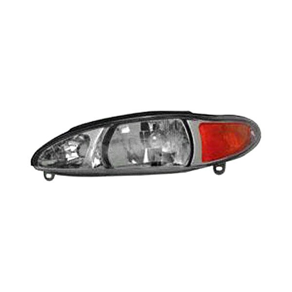 Pacific Best® - Driver Side Replacement Headlight, Ford Escort
