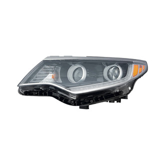 Pacific Best® - Driver Side Replacement Headlight (Standard Line)