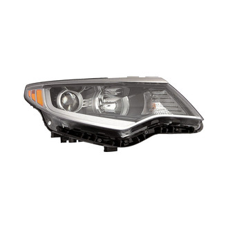 Pacific Best® - Passenger Side Replacement Headlight (Standard Line)