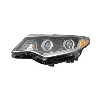 Pacific Best® - Driver Side Replacement Headlight (CAPA Certified)