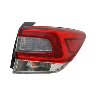 Pacific Best® - Passenger Side Outer Replacement Tail Light (Standard Line)
