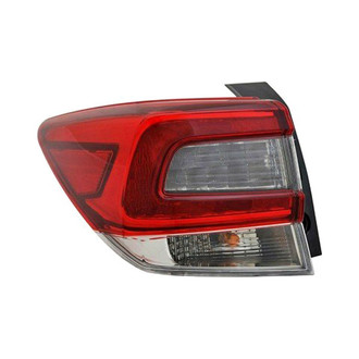 Pacific Best® - Driver Side Outer Replacement Tail Light (Standard Line)