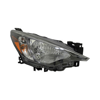 Pacific Best® - Passenger Side Replacement Headlight (CAPA Certified)