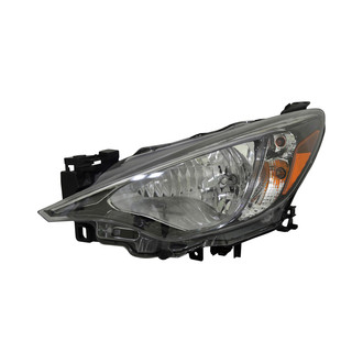 Pacific Best® - Driver Side Replacement Headlight (CAPA Certified)