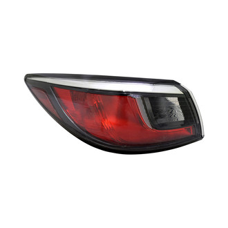 Pacific Best® - Driver Side Outer Replacement Tail Light (Standard Line)