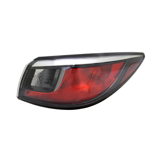 Pacific Best® - Passenger Side Outer Replacement Tail Light (CAPA Certified)