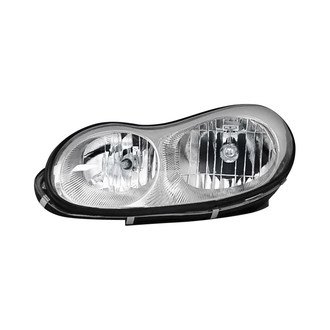 Pacific Best® - Driver Side Replacement Headlight (Standard Line)