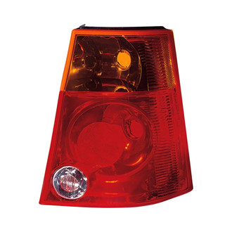 Pacific Best® - Passenger Side Replacement Tail Light Lens and Housing (CAPA Certified)