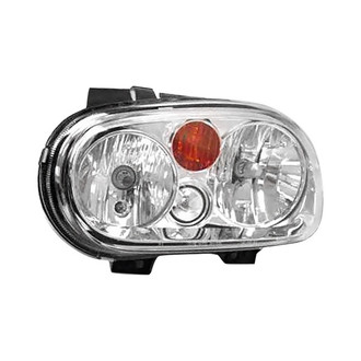 Pacific Best® - Driver Side Replacement Headlight (Standard Line)