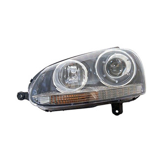 Pacific Best® - Driver Side Replacement Headlight Lens and Housing (Standard Line)