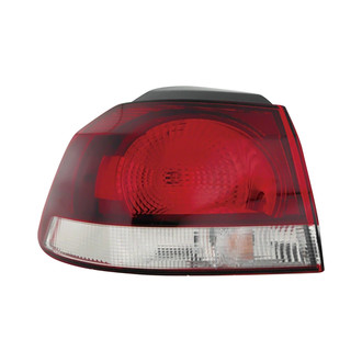 Pacific Best® - Driver Side Outer Replacement Tail Light (Standard Line)