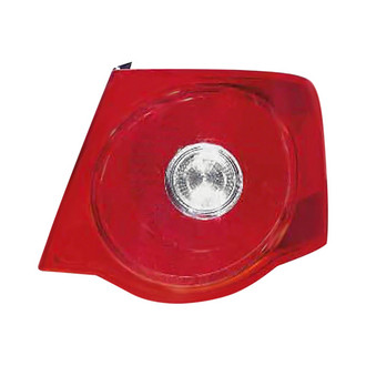 Pacific Best® - Passenger Side Outer Replacement Tail Light (CAPA Certified)