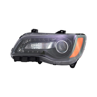 Pacific Best® - Driver Side Replacement Headlight (Standard Line)