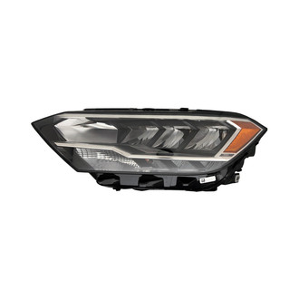 Pacific Best® - Driver Side Replacement Headlight (Standard Line)