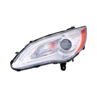 Pacific Best® - Driver Side Replacement Headlight (CAPA Certified)