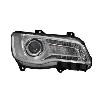 Pacific Best® - Passenger Side Replacement Headlight (CAPA Certified)