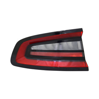 Pacific Best® - Driver Side Outer Replacement Tail Light (CAPA Certified)