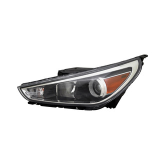 Pacific Best® - Driver Side Replacement Headlight (CAPA Certified)
