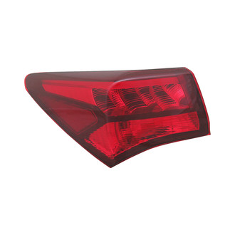 Pacific Best® - Driver Side Outer Replacement Tail Light (CAPA Certified)