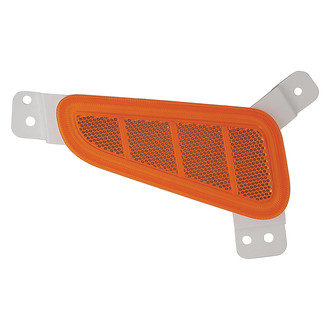 Pacific Best® - Front Driver Side Bumper Reflector (CAPA Certified)
