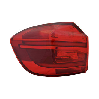 Pacific Best® - Driver Side Outer Replacement Tail Light (Standard Line)