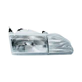 Pacific Best® - Driver Side Replacement Headlight (Standard Line)