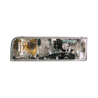 Pacific Best® - Driver Side Replacement Headlight (Standard Line)