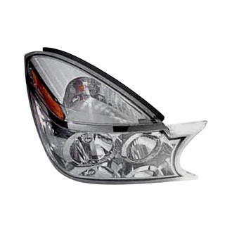 Pacific Best® - Passenger Side Replacement Headlight (Standard Line)