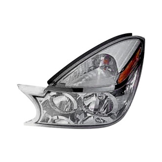 Pacific Best® - Driver Side Replacement Headlight (Standard Line)