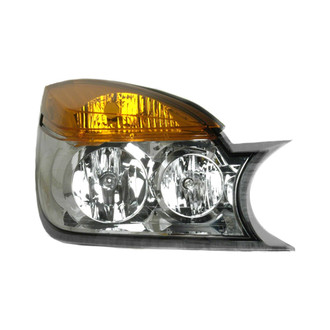 Pacific Best® - Passenger Side Replacement Headlight (CAPA Certified)