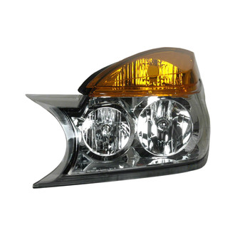 Pacific Best® - Driver Side Replacement Headlight (CAPA Certified)
