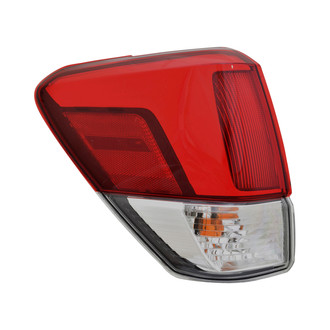 Pacific Best® - Driver Side Outer Replacement Tail Light (Standard Line)