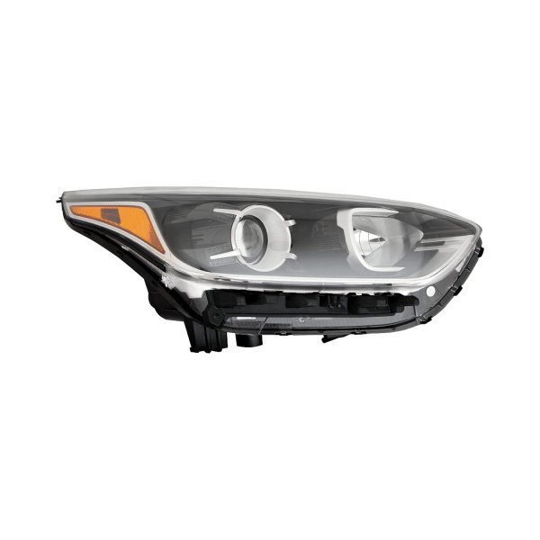 Pacific Best® - Passenger Side Replacement Headlight, Kia Forte