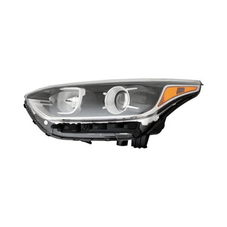 Pacific Best® - Driver Side Replacement Headlight (CAPA Certified)