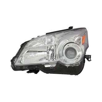 Pacific Best® - Driver Side Replacement Headlight Lens and Housing (Standard Line)