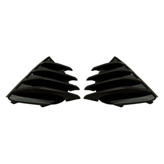 Pacific Best® - Front Outer Driver and Passenger Side Fog Light Cover (Standard Line)