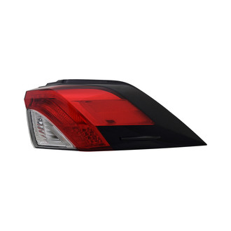 Pacific Best® - Passenger Side Outer Replacement Tail Light (Standard Line)