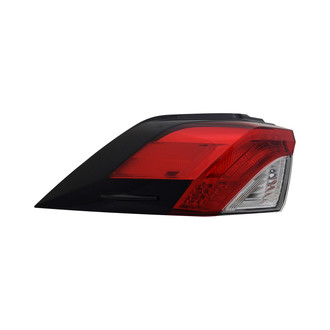 Pacific Best® - Driver Side Outer Replacement Tail Light (Standard Line)