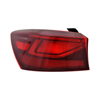 Pacific Best® - Driver Side Outer Replacement Tail Light (Standard Line)