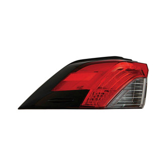 Pacific Best® - Driver Side Outer Replacement Tail Light (Standard Line)